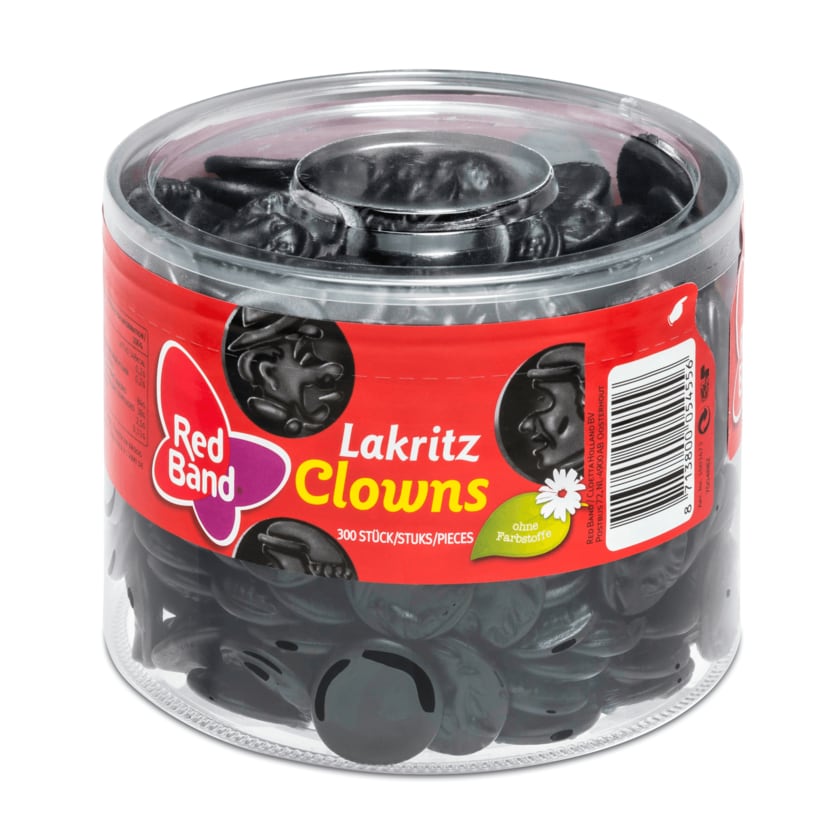 Red Band Lakritz-Clowns 1,2kg